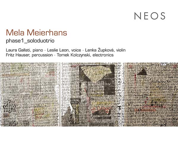 MELA MEIERHANS - phase1_soloduotrio | CD
