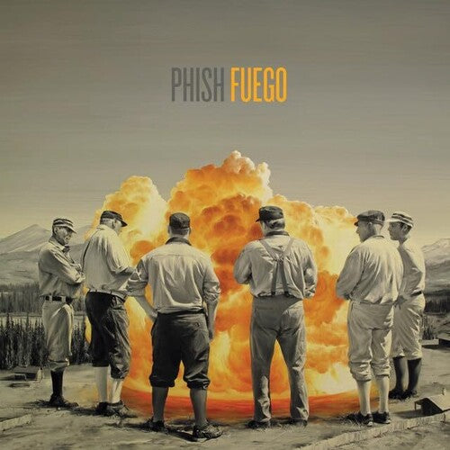 Phish Fuego Combustion Orange Vinyl Record