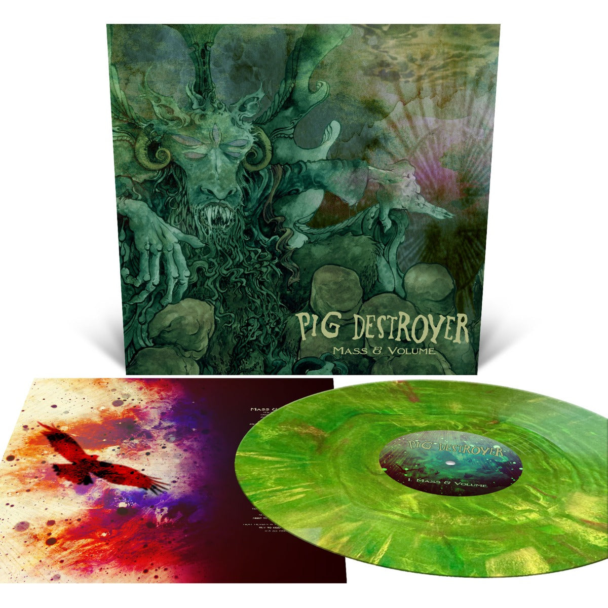 Pig Destroyer | Mass & Volume (Christmas Tree Vinyl) | Vinyl