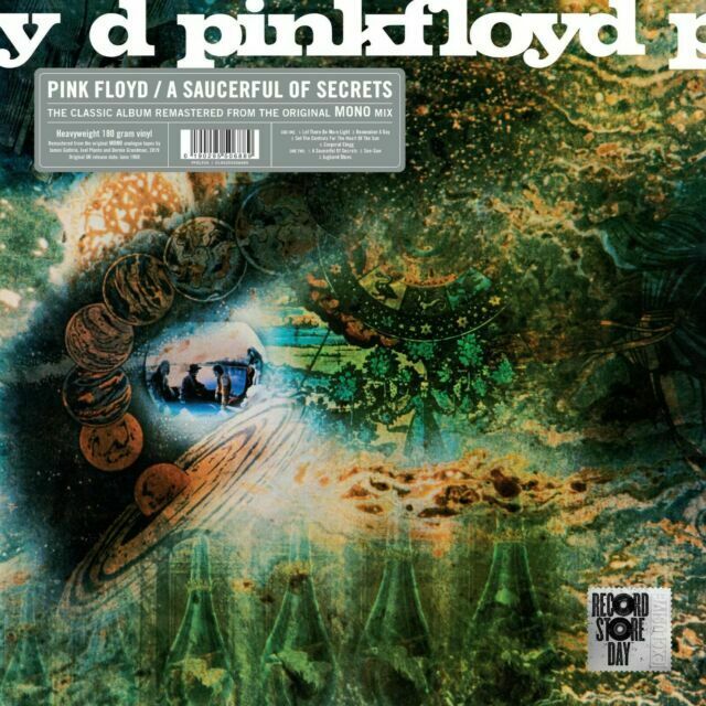 Pink Floyd | A Saucerful of Secrets (Mono) (Record Day 2019) (180 Gram Vinyl ) | Vinyl