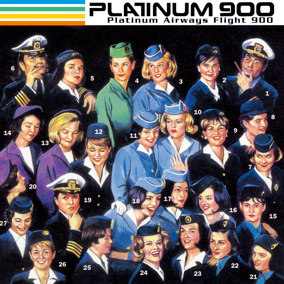 PLATINUM 900 - Platinum Airways Flight 900 | Vinyl