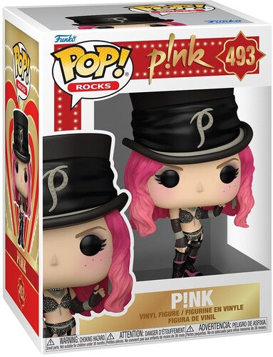 P!NK - Funko POP! Rocks: P!NK - Lady Marmalade (Pink) (Vinyl Figure, Collectible) | Action Figure