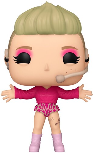 P!nk | FUNKO POP! Rocks: P!nk (Trustfall Tour) (Vinyl Figure, Collectible) | Action Figure