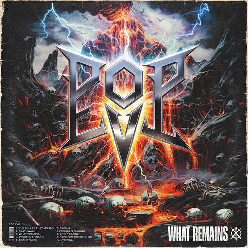 Pop Evil | What Remains (180 Gram Vinyl, Gatefold LP Jacket) | CD