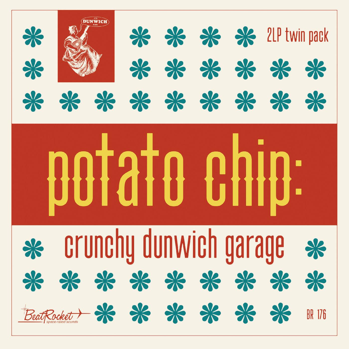 Various Artists - Potato Chip: Crunchy Dunwich Garage (SEAGLASS BLUE VINYL) | Vinyl
