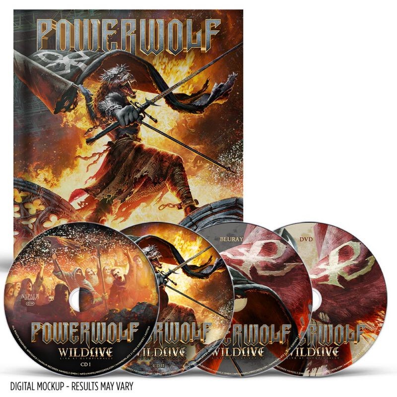Powerwolf | Wildlive (Live At Olympiahalle) | CD