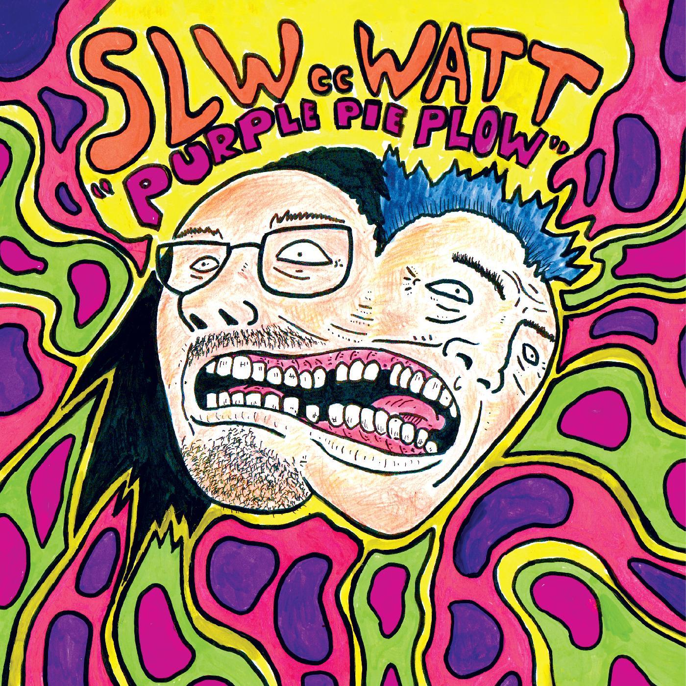 SLW cc Watt - Purple Pie Plow (LIME GREEN VINYL) | Vinyl