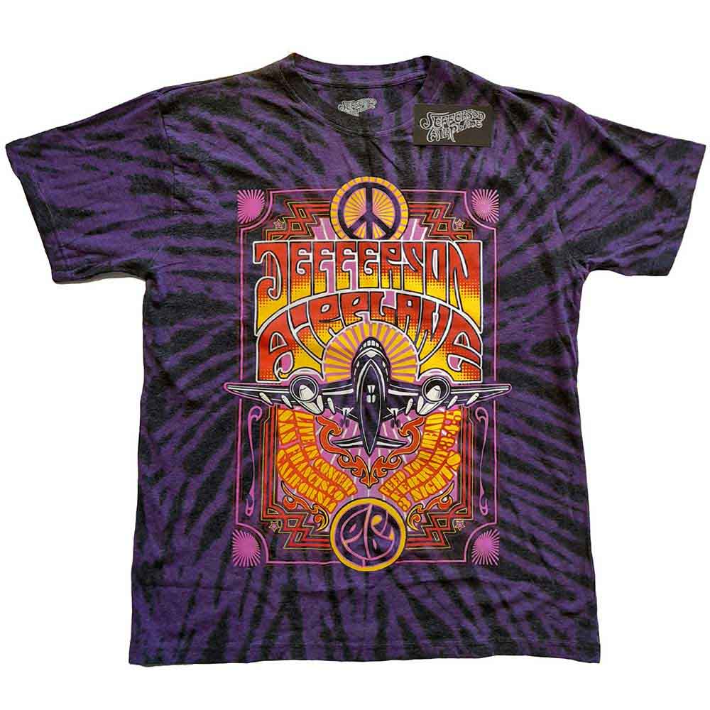 Jefferson Airplane - Live in San Francisco, CA | T-Shirt Purple