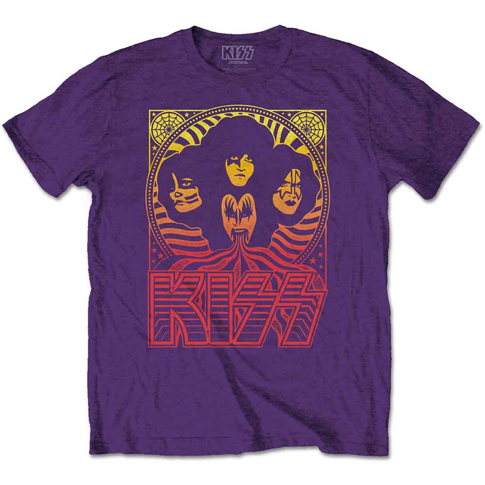 KISS - Gradient Group | T-Shirt Purple