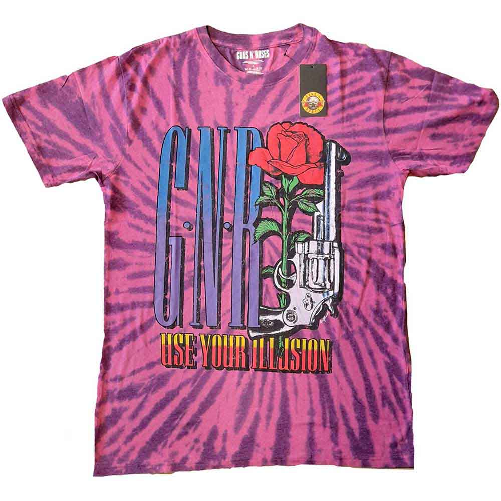 Guns N' Roses - UYI Pistol | T-Shirt Purple
