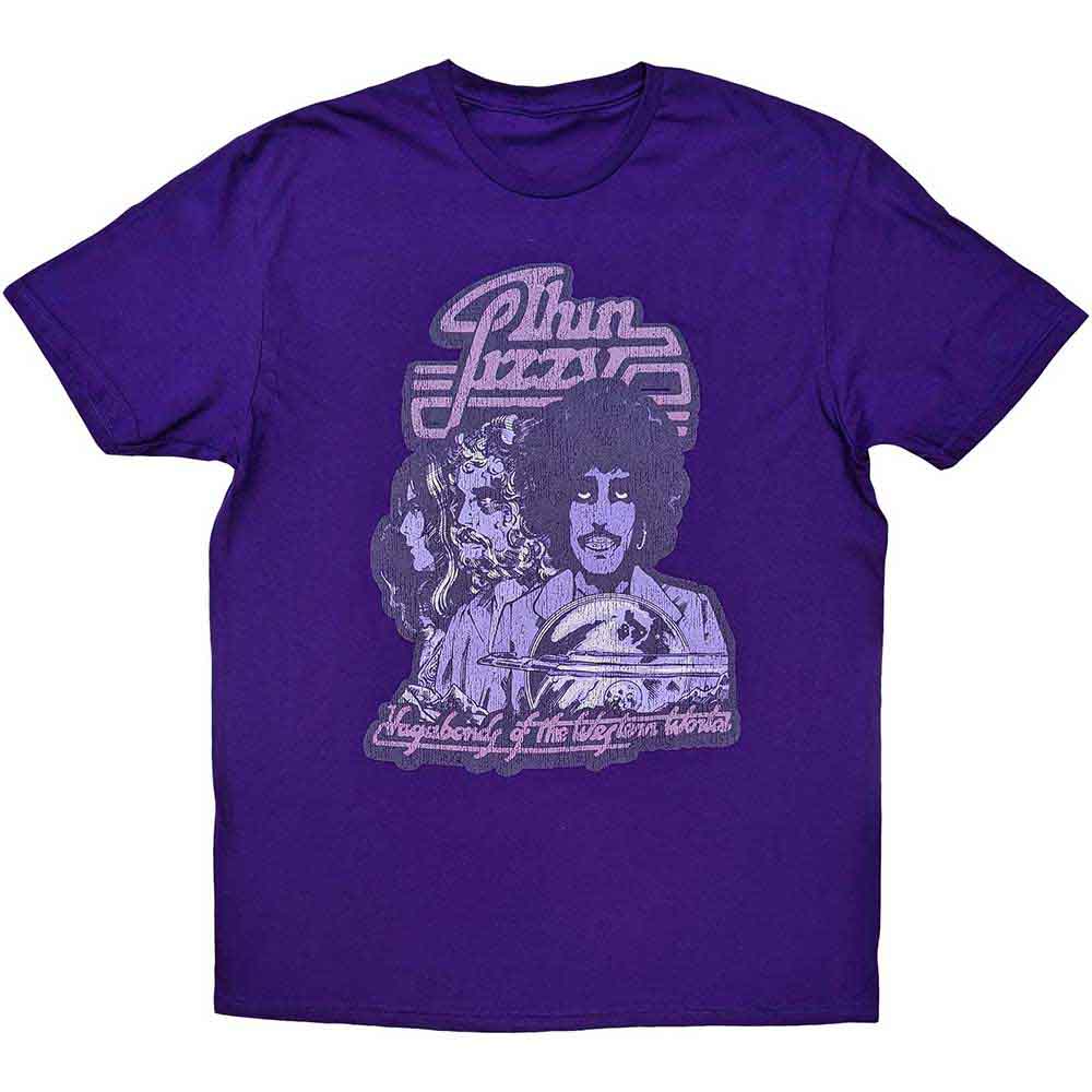 Thin Lizzy - Vagabonds of the Western World Mono Distressed | T-Shirt Purple