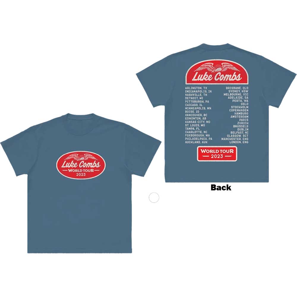 Luke Combs - Tour '23 Wings | T-Shirt Purple