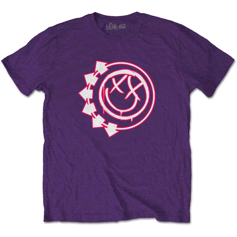Blink-182 - Six Arrow Smile | T-Shirt Purple