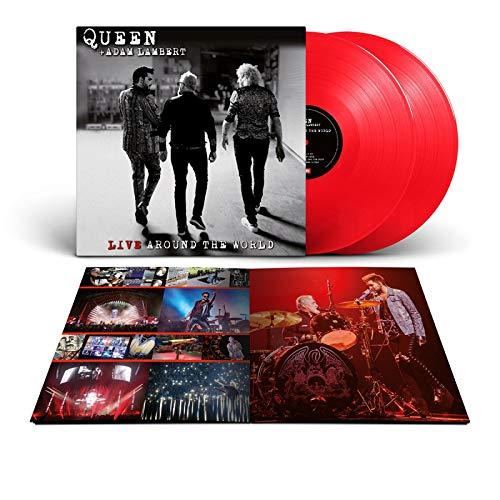 Queen & Adam Lambert - Live Around The World (Limited Edition, Colored Vinyl, Red, Indie Exclusive) | Vinyl