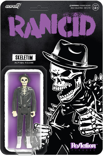 Rancid | Super7 - Rancid - ReAction Figures Wv5 - Skeletim (Time Bomb) (Collectible, Action Figure) | Action Figure