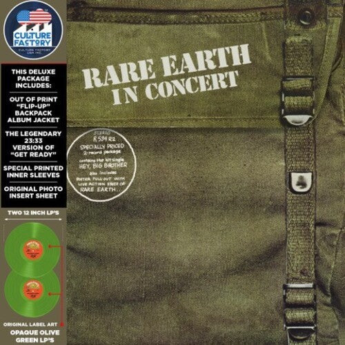 Rare Earth - In Concert (Green Vinyl) (2 LPs) | Vinyl