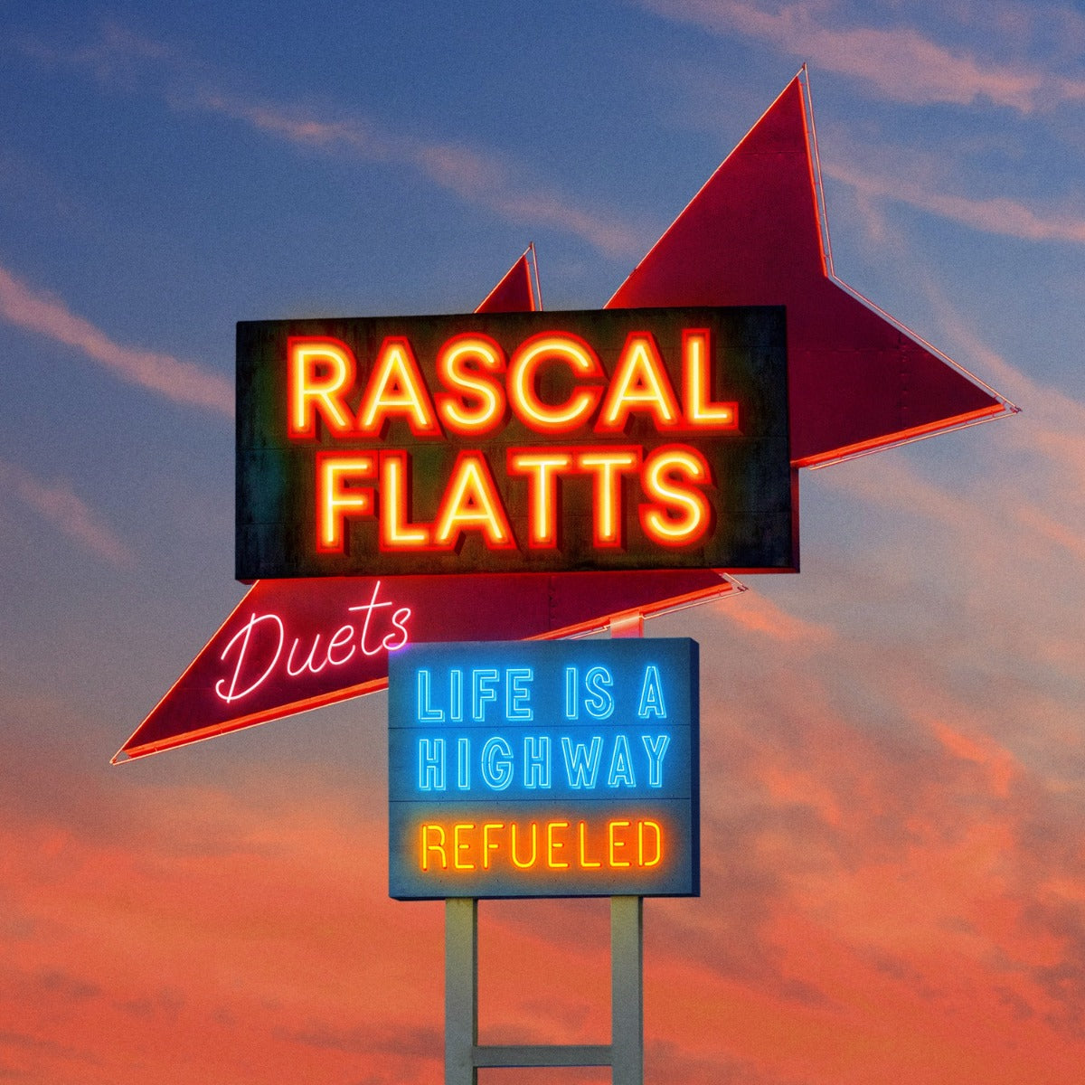 Rascal Flatts - Life Is A Highway: Refueled Duets (Blue Vinyl) | Vinyl