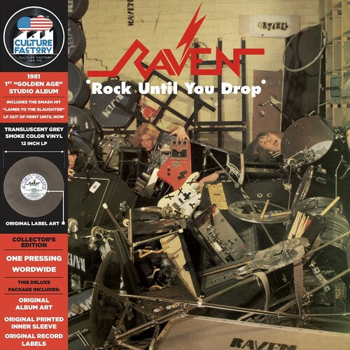 Raven - Rock Until You Drop (Colored Vinyl, Blue & Purple Smoke) | Vinyl