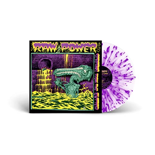 Raw Power - Screams From The Gutter (White W/ Purple Splatter Vinyl) | Vinyl