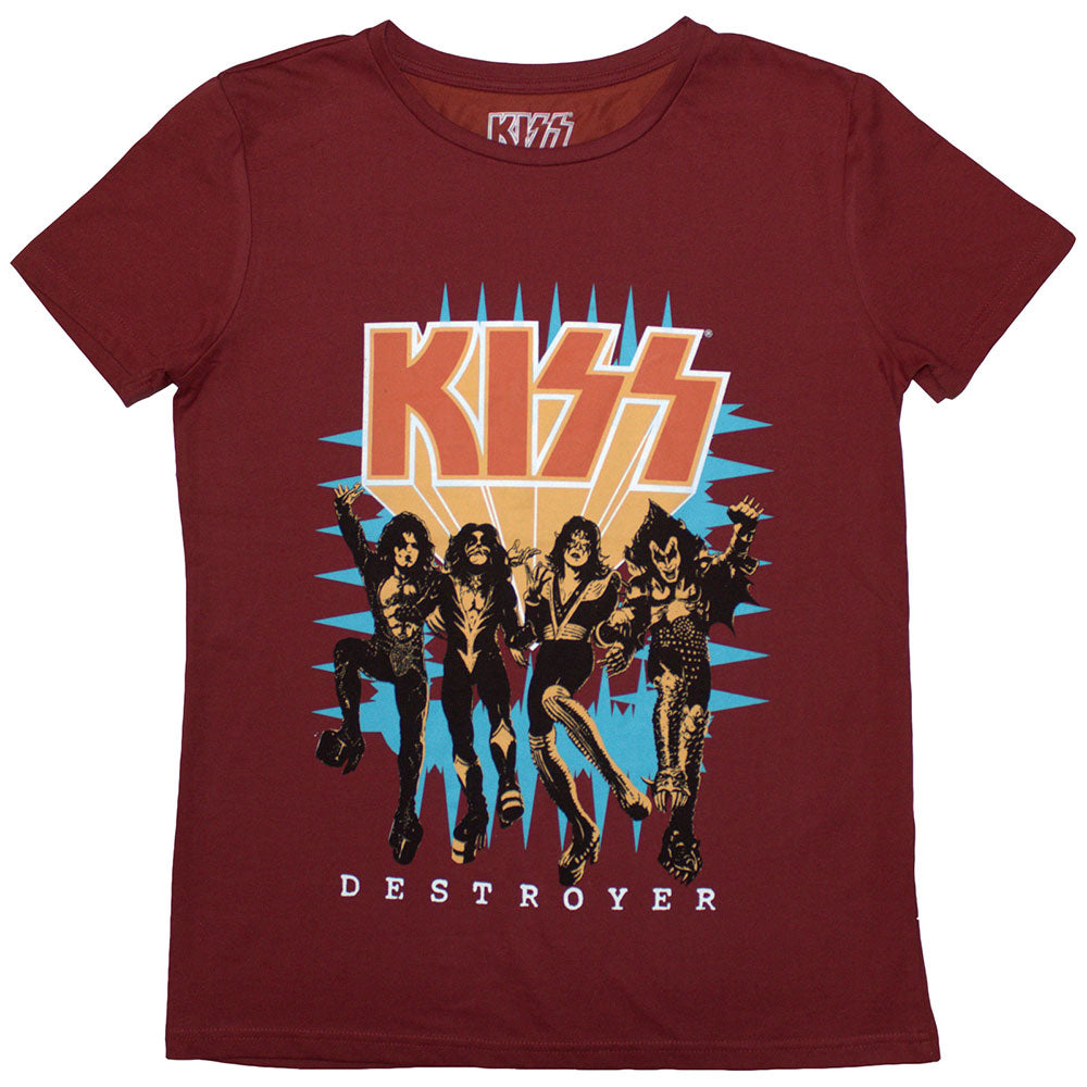 KISS - Destroyer 3D Logo | Red