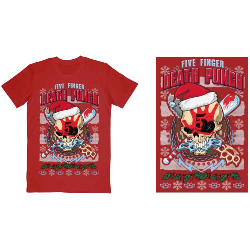 Five Finger Death Punch - Zombie Kill Xmas | T-Shirt Red