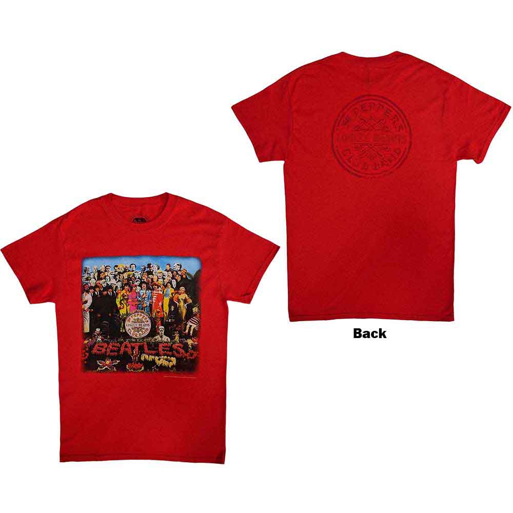 The Beatles - Sgt Pepper | T-Shirt Red