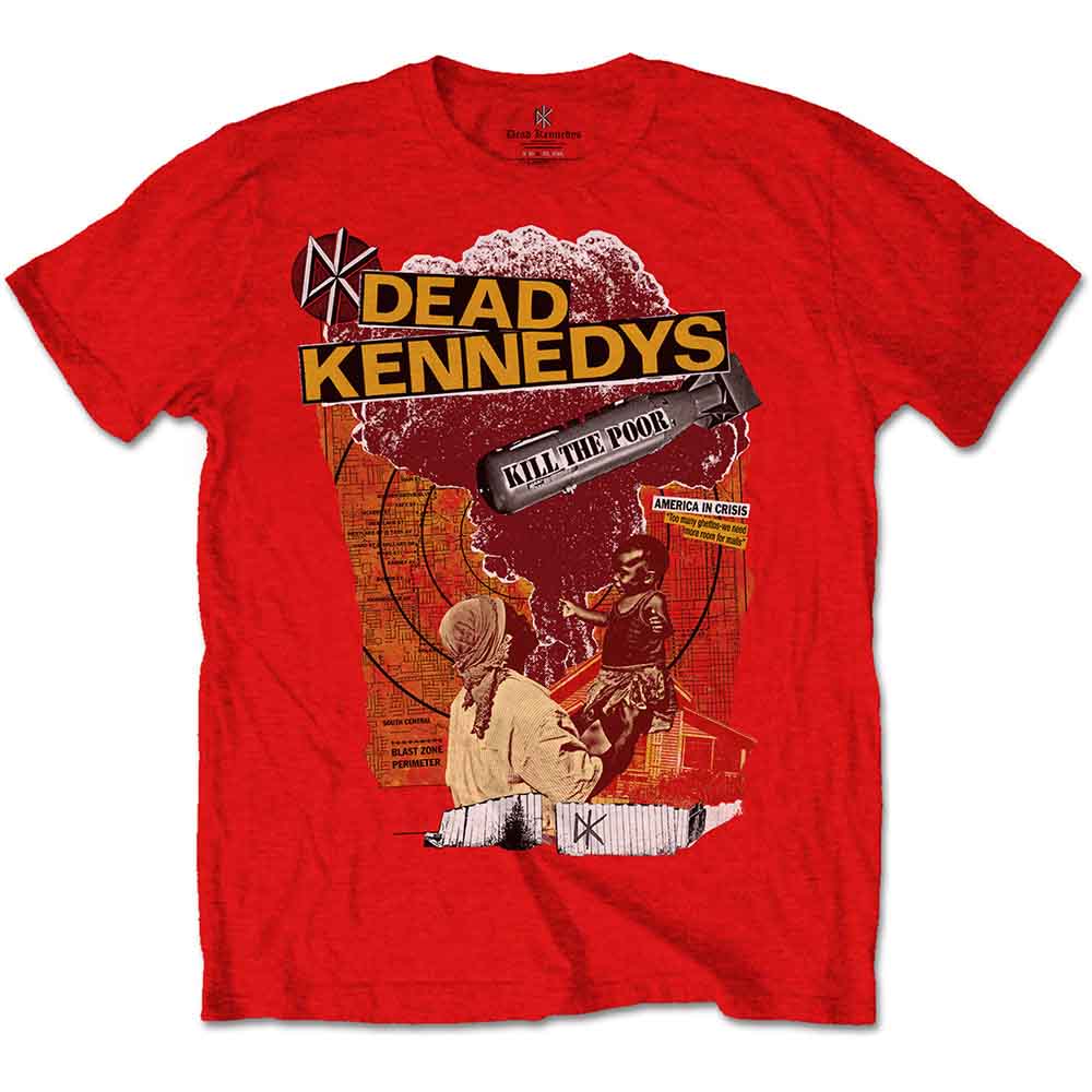 Dead Kennedys - Kill The Poor | T-Shirt Red