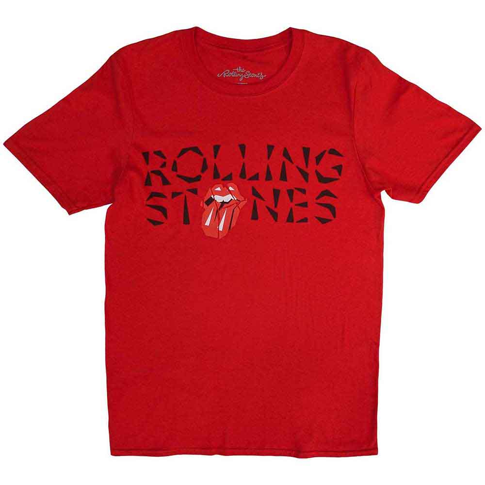 The Rolling Stones - Hackney Diamonds Shard Logo | T-Shirt Red