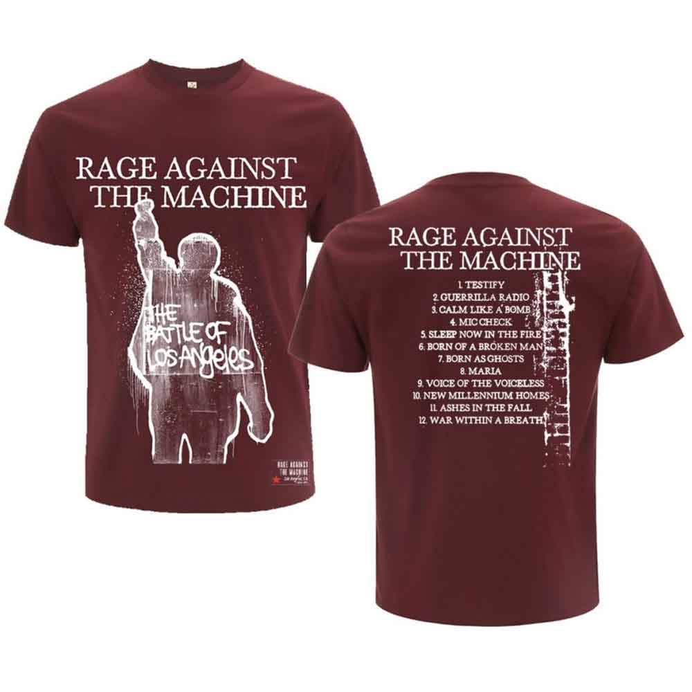 Rage Against The Machine - BOLA Album Cover | T-Shirt Red
