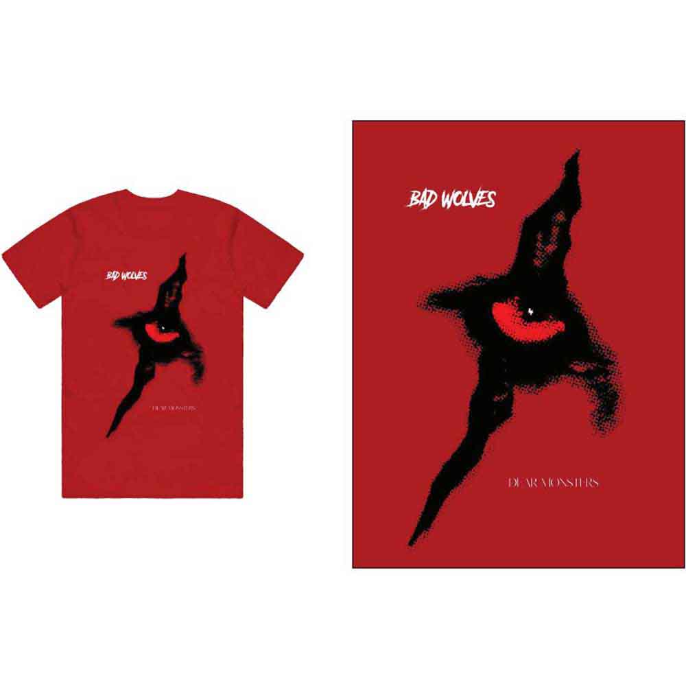 Bad Wolves - Dear Monsters Eye | T-Shirt Red