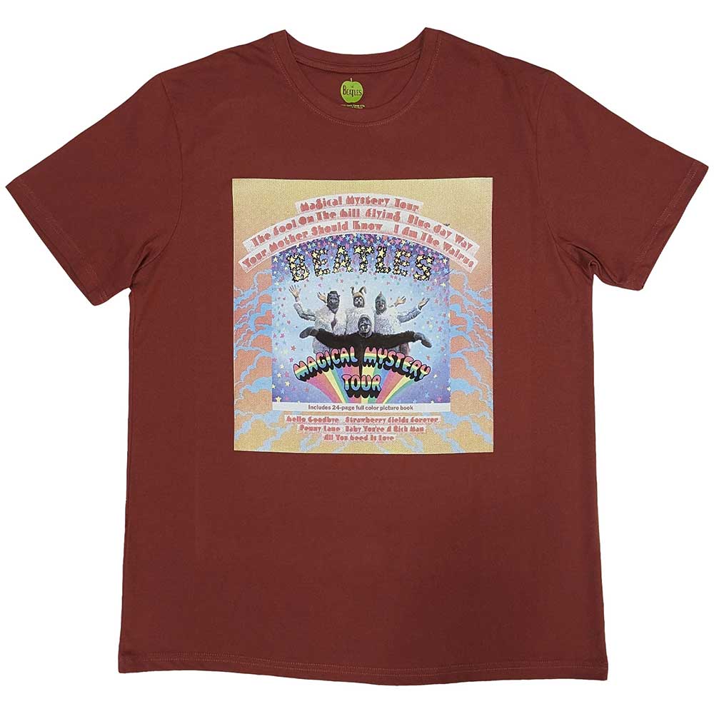 The Beatles - Magical Mystery Tour Album Cover | T-Shirt Red