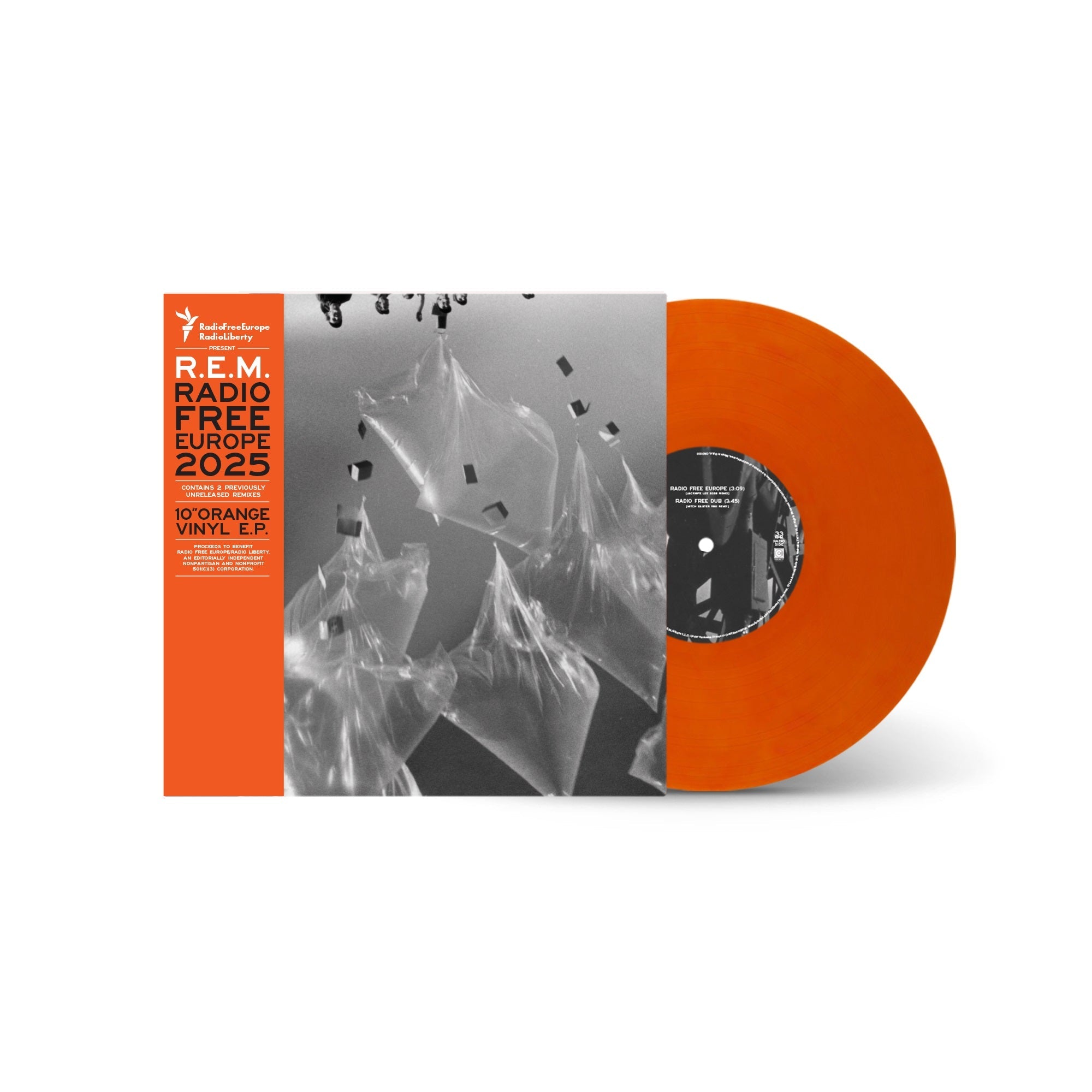 R.E.M. - Radio Free Europe 2025 (Ltd Ed Orange 10" Ep) | Vinyl