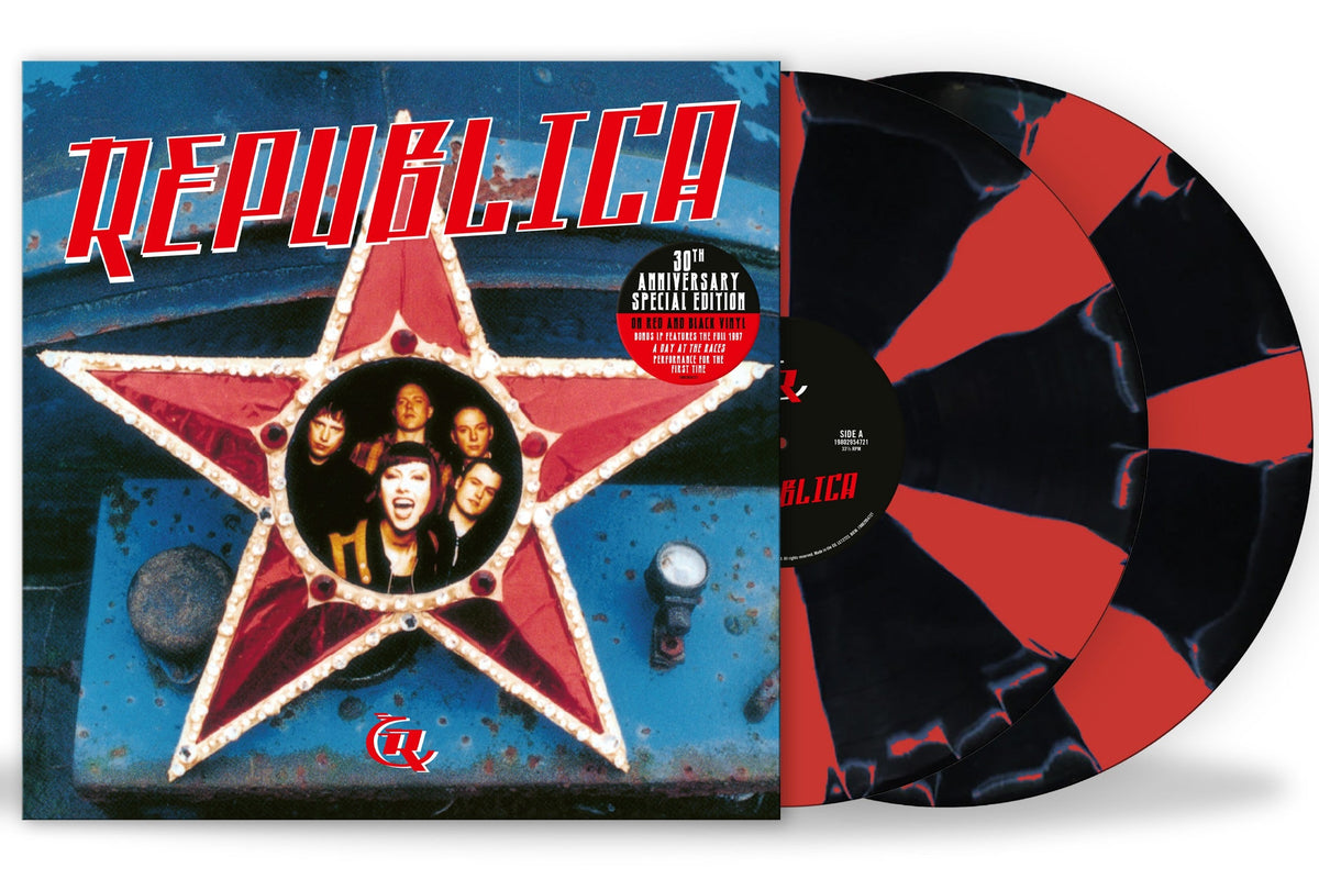 Republica - Republica (Indie Exclusive, Limited Edition, Red & Black "Cornetto" Colored Vinyl) (2 Lp's) | Vinyl