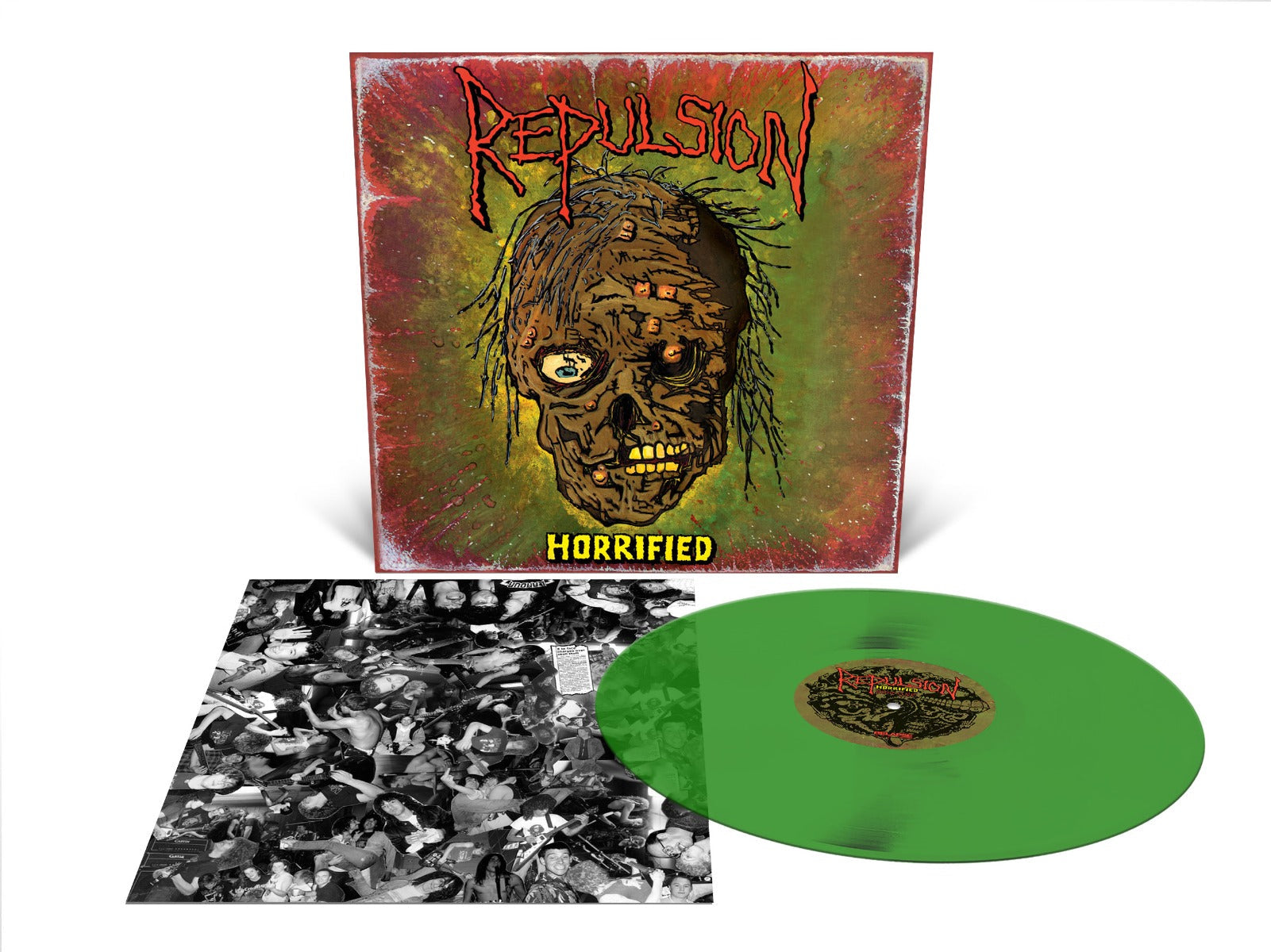 Repulsion - Horrified (Translucent Green Vinyl) | Vinyl