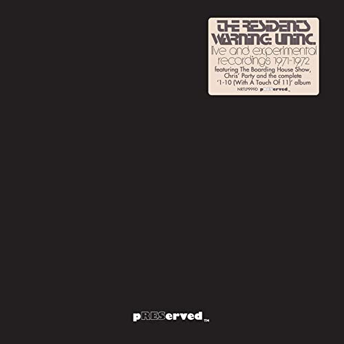 Residents - WARNING: UNiNC.: Live And Experimental Recordings 1971-1972 (RSD 4/23/2022) | Vinyl