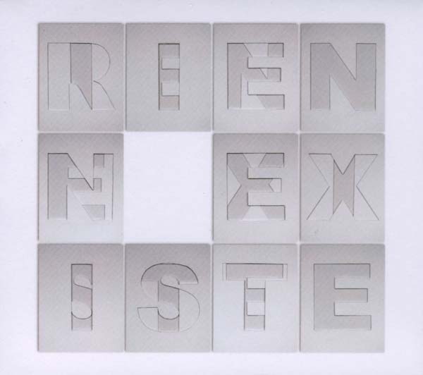 THE UNTIED KNOT - Rien N'existe | CD