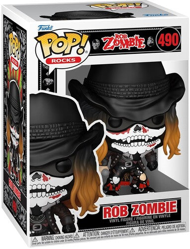 Rob Zombie | Funko POP! Rocks: Rob Zombie (Vinyl Figure, Collectible) | Action Figure