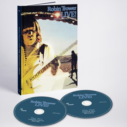 Robin Trower | Robin Trower Live! 50th Anniversary Edition (2 Cd's) | CD