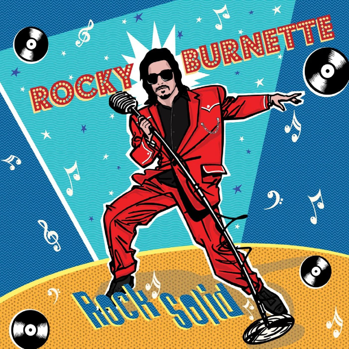 Rocky Burnette - Rock Solid | CD