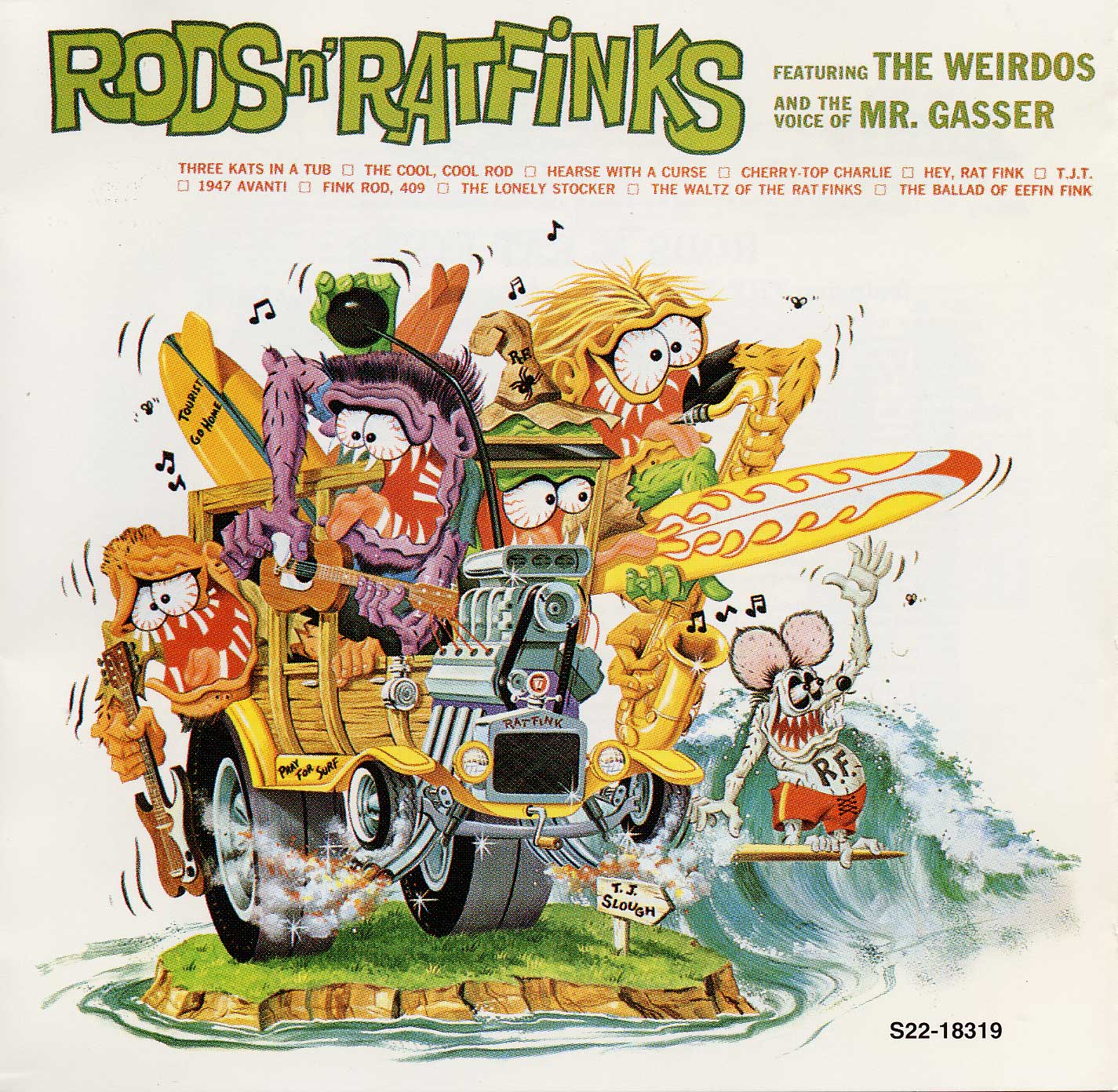 Mr. Gasser & the Weirdos - Rods 'n Ratfinks | CD