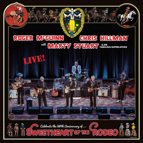 Roger McGuinn, Chris Hillman With Marty Stuart & H - Sweetheart Of The Rodeo (RSD Exclusive, Colored Vinyl, Gold, Limited Edition, Anniversary Edition) (2 Lp's) | Vinyl