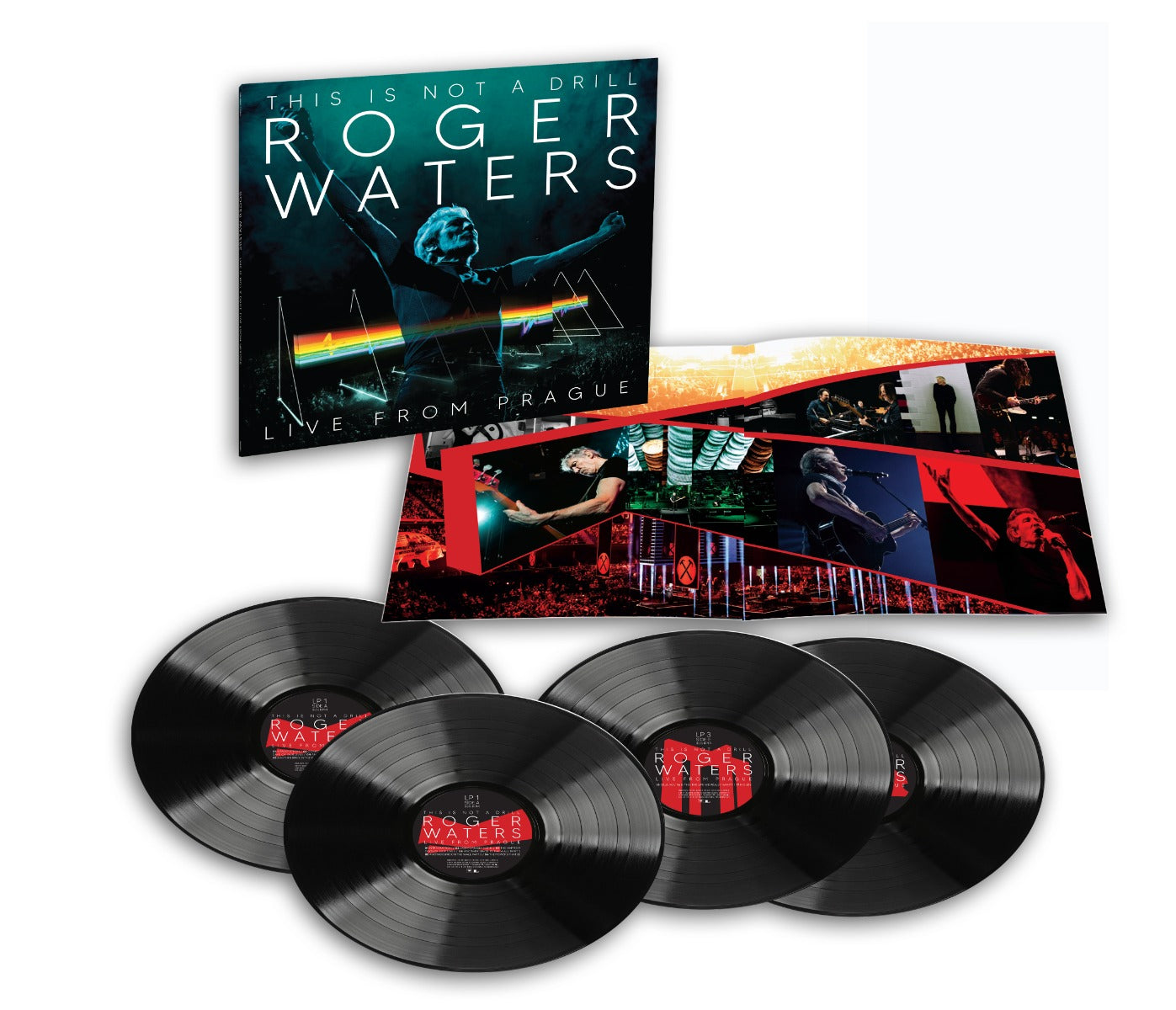 Roger Waters | This Is Not A Drill - Live From Prague May 25, 2023 (Deluxe 4Lp) | Vinyl