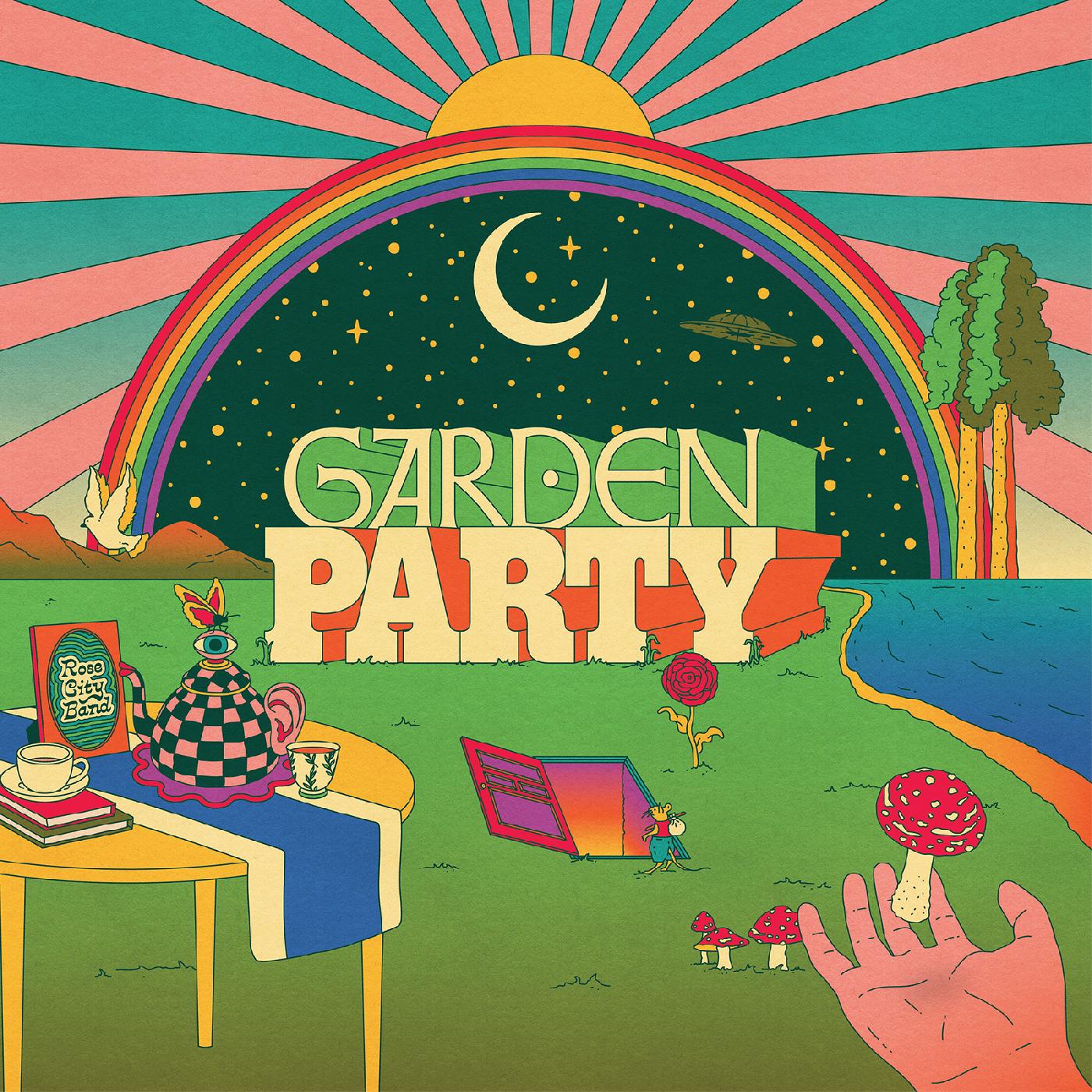 Rose City Band | Garden Party (Indie Exclusive Clear With Purple Vinyl) | Vinyl