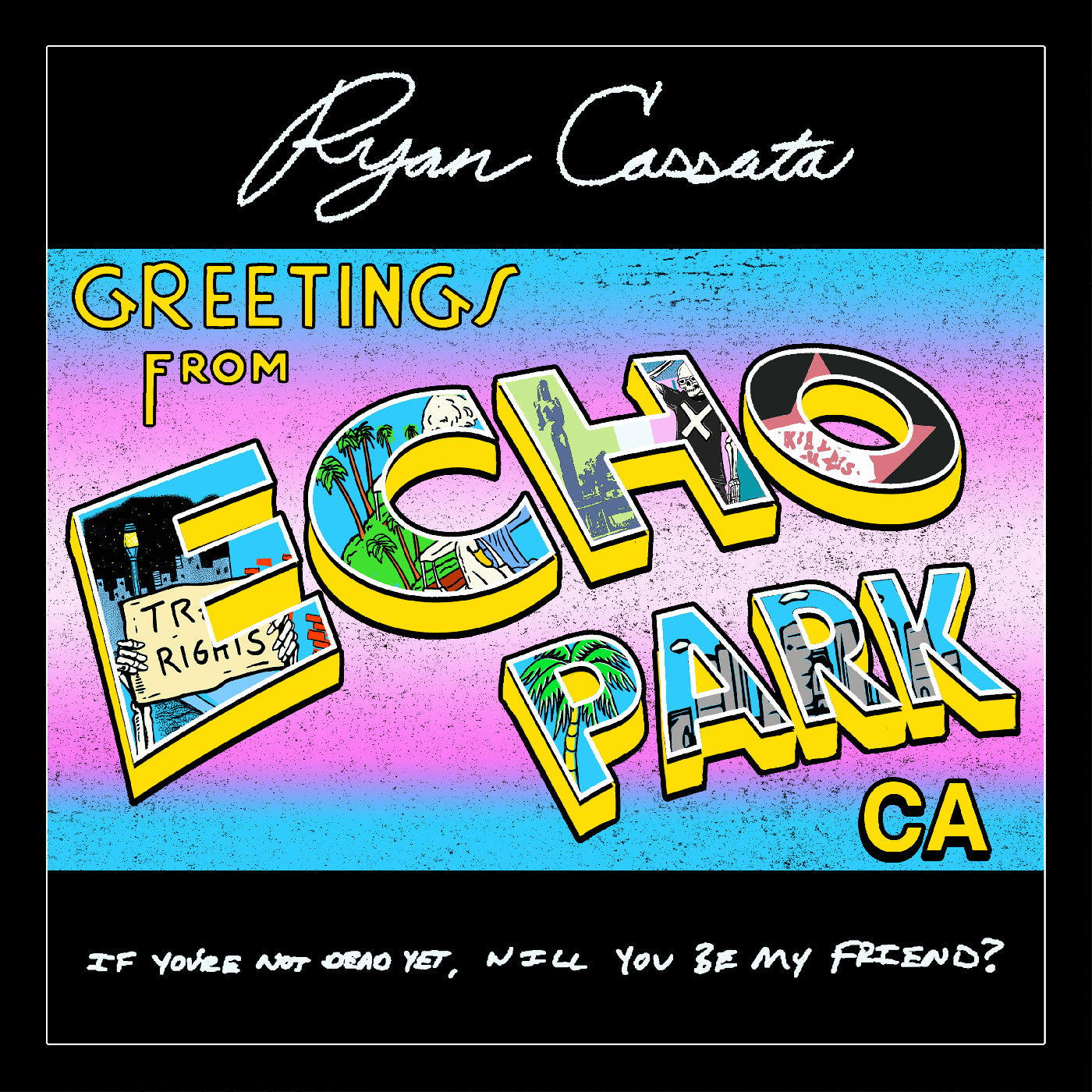 Ryan Cassata - Greetings From Echo Park (Trans-Blue Vinyl) | Vinyl