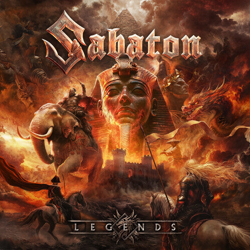 Sabaton | Legends (Templars Edition) (Indie Exclusive, 180 Gram White Marble Colored Vinyl, Poster) | Vinyl