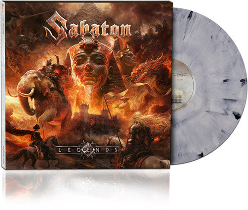Sabaton | Legends (Templars Edition) (Indie Exclusive, 180 Gram White Marble Colored Vinyl, Poster) | Vinyl