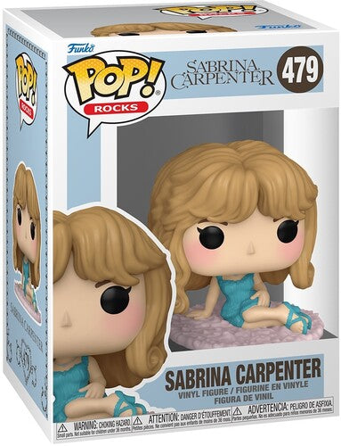 Sabrina Carpenter - Funko POP! Rocks: Sabrina Carpenter, Night Gown (Vinyl Figure, Collectible) | Action Figure