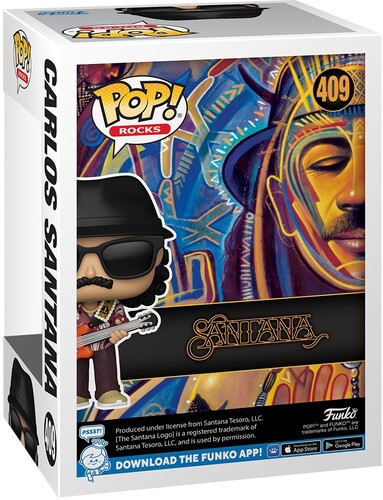 Santana | FUNKO POP! Rocks: Carlos Santana (Vinyl Figure) | Action Figure