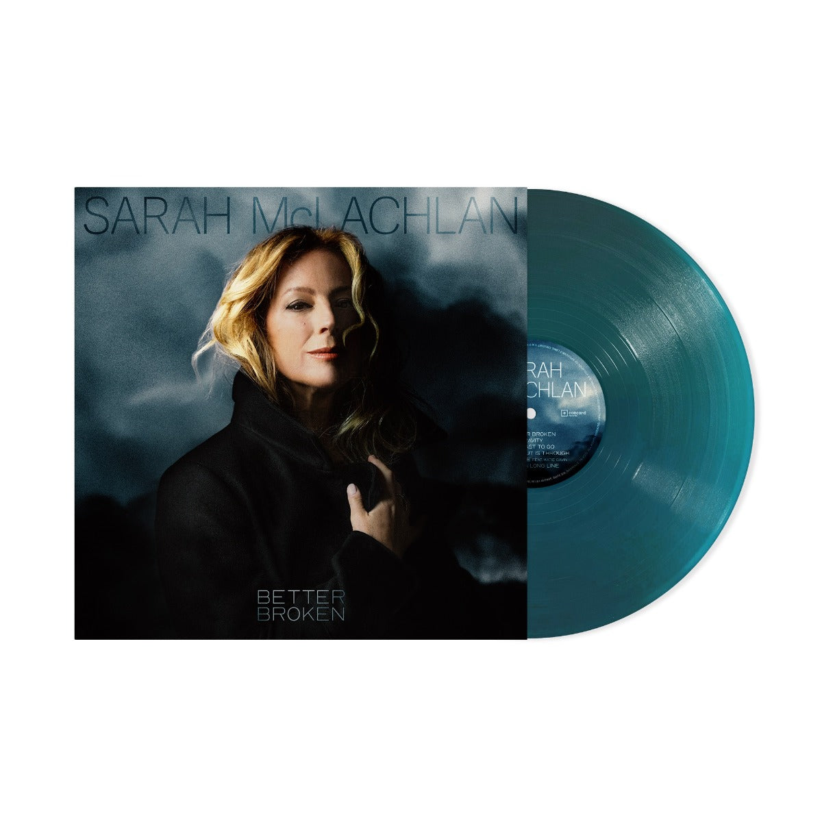 Sarah Mclachlan - Better Broken (Indie Exclusive) (Translucent Sea Blue Vinyl) | Vinyl