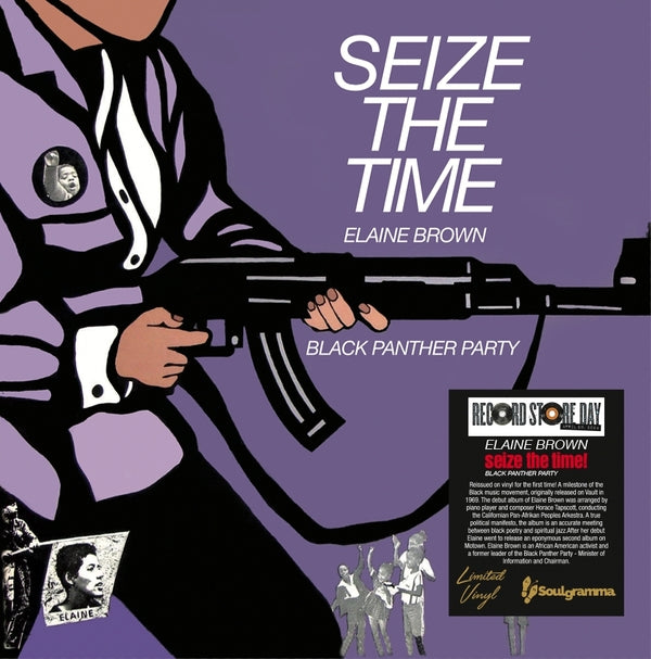 ELAINE BROWN - Seize The Time: Black Panther Party | Vinyl